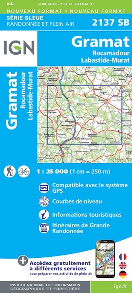 Image de 2137SB GRAMAT ROCAMADOUR LABASTIDE-MURAT