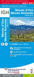 Picture of 4251OTR MONTE D'ORO.MONTE ROTONDO PNR DE CORSE - RESISTANTE