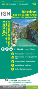 Image de TOP75013 VERDON LAC DE SAINTE CROIX PLATEAU DE VALENSOLE