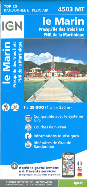 Image de 4503MT MARIN  RIVIERE-SALEE PRESQU'ILE DES TROIS ILETS - PNR