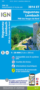 Image de 3814ET HAGUENAU - LEMBACH PNR DES VOSGES DU NORD