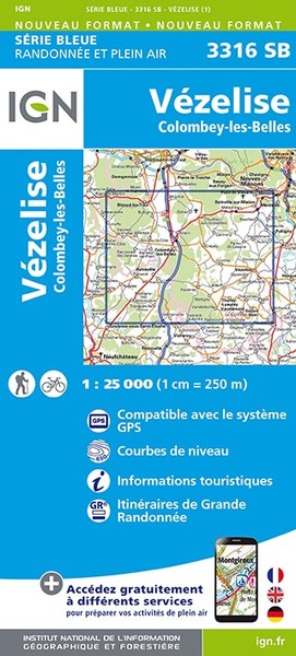 Image de 3316SB VEZELISE COLOMBEY LES BELLES