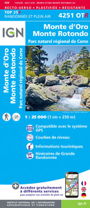 Image de 4251OTR MONTE D'ORO MONTE ROTONDO PNR DE CORSE - RESISTANTE