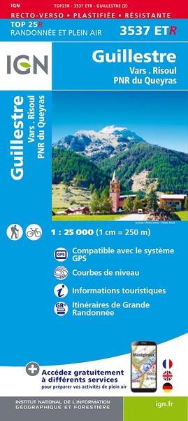 Image de 3537ETR GUILLESTRE.VARS.RISOUL. PNR DU QUEYRAS - RESISTANTE