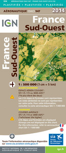 Picture of **FRANCE SUD OUEST PLIEE PELICUL