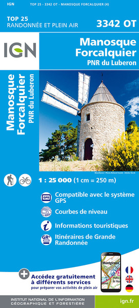 Image de 3342OT MANOSQUE FORCALQUIER PNR DU LUBERON