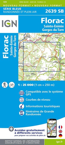 Image de 2639SB FLORAC STE-ENIMIE GORGES DU TARN
