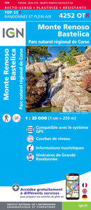 Image de 4252OTR MONTE RENOSO BASTELICA PNR DE CORSE RESISTANTE