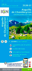 Image de 3538ET AIGUILLE DE CHAMBEYRON COLS DE LARCHE ET DE VARS