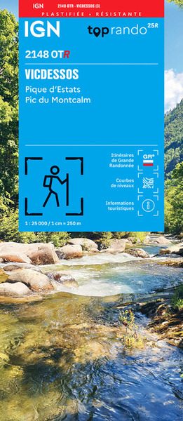 Picture of 2148OTR VICDESSOS / PIQUE D'ESTATS PIC DU MONTCALM RESISTANTE /RECTO-V