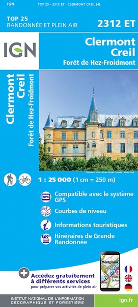 Image de 2312ET CLERMONT CREIL FORET DE HEZ-FROIDMONT