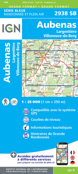 Image de 2938SB AUBENAS LARGENTIERE VILLENEUVE-DE-BERG