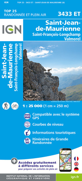 Image de 3433ET SAINT JEAN DE MAURIENNE SAINT FRANCOIS LONGCHAMP VALMOREL