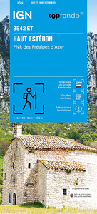 Image de 3542ET HAUT ESTERON, PREALPES DE GRASSE, PNR DU VERDON / RECTO