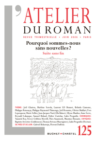 Image de Revue atelier du roman 125