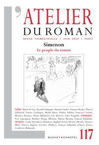 Picture of Revue atelier du roman 117 - SIMENON