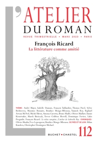Picture of Revue atelier du roman 112