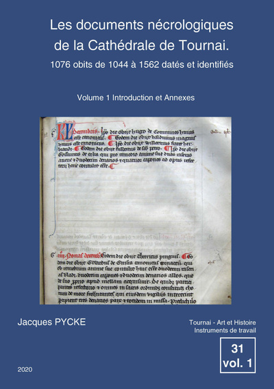 Picture of Les documents nécrologiques de la Cathédrale de Tournai