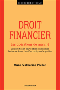Picture of Droit financier : les opérations de marché