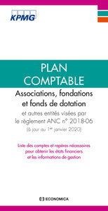 Picture of PLAN COMPTABLE 2020 - ASSOCIATIONS, FONDATIONS ET FONDS DE DOTATION