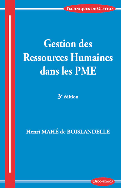 Picture of GESTION DES RESSOURCES HUMAINES DANS LES PME, 3E ED.