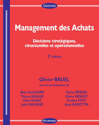 Picture of MANAGEMENT DES ACHATS, 2E ED.