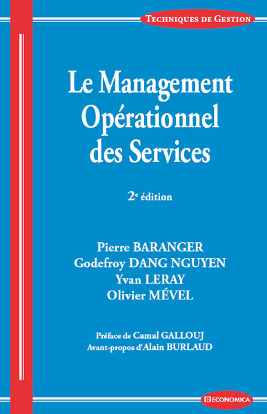 Picture of MANAGEMENT OPERATIONNEL DES SERVICES, 2E ED. (LE)