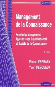 Image de MANAGEMENT DE LA CONNAISSANCE, 2E ED.