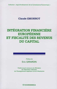 Image de INTEGRATION FINANCIERE EUROPEENNE ET FISCALITE DES REVENUS DU CAPITAL