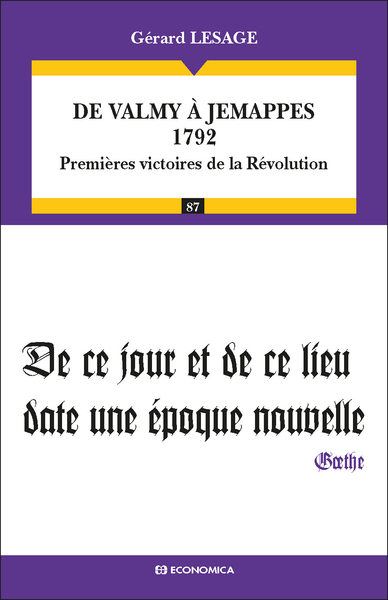 Picture of De Valmy à Jemappes (1792)