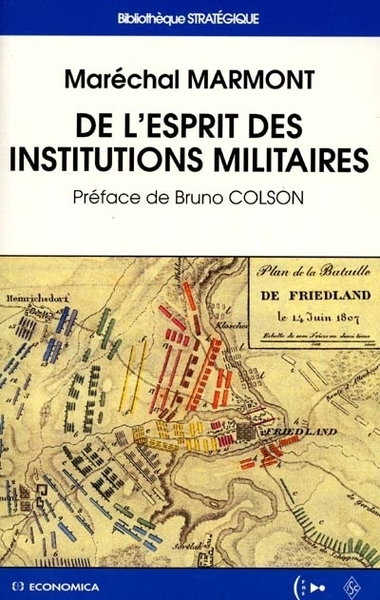 Image de DEL'ESPRIT DES INSTITUTIONS MILITAIRES