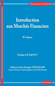 Image de INTRODUCTION AUX MARCHES FINANCIERS, 6E ED.