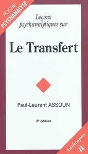 Image de LECONS PSYCHANALYTIQUES SUR LE TRANSFERT, 3E ED.