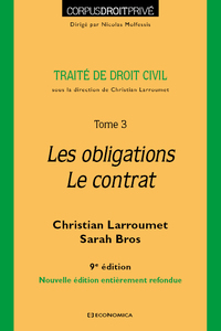 Image de DROIT CIVIL - T03 - TRAITE DE DROIT CIVIL - LES OBLIGATIONS, LE CONTRAT