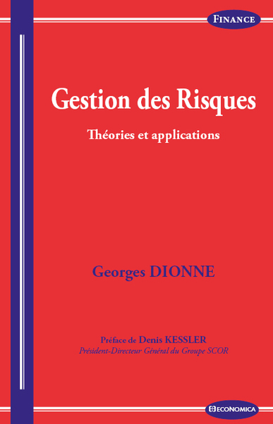 Picture of GESTION DES RISQUES - THEORIES ET APPLICATIONS