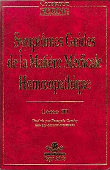 Image de Symptômes guides homéopathie T3