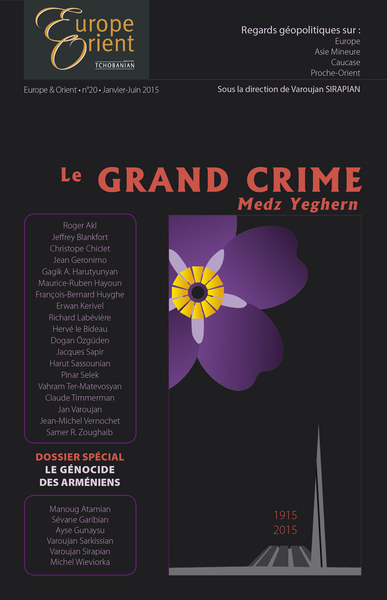 Image de Europe et Orient n° 20 - Le Grand Crime - Medz Yeghern