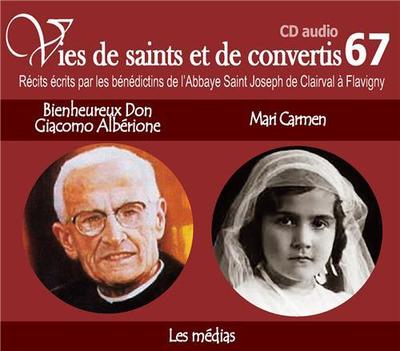 Picture of CD -vies de saints et convertis 67 bienheureux don Giacomo Albérione - Mari Carmen - les médias - CD367