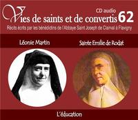 Picture of CD -vies de saints et convertis 62 Léonie Martin - sainte Emilie de Rodat - l'éducation - CD362