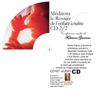 Picture of Méditons le rosaire de l'enfant à naître - lot de 2 CD