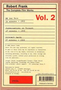 Picture of Robert Frank The Complete Film Works Vol. 2 (DVD) /anglais