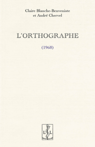 Image de L ORTHOGRAPHE