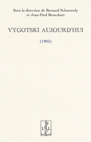 Picture of VYGOTSKI AUJOURD'HUI (1985)