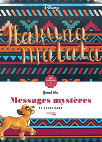 Picture of Grand bloc Art-thérapie Messages mystères Disney Hakuna Matata