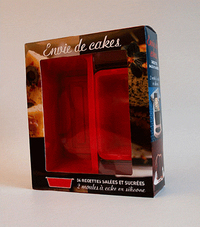 Picture of Coffret Envie de cakes - 34 recettes salées et sucrées