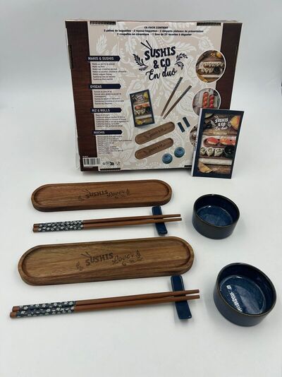 Image de Coffret Sushis & Co en Duo - Pour les amoureux de soirées sushis, makis...