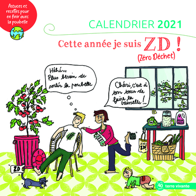Picture of Calendrier 2021 - Cette année je suis ZD ! (Zéro déchet)