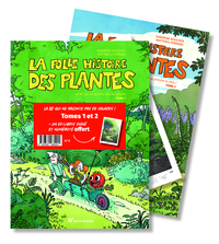 Picture of La folle histoire des plantes, tomes 1 et 2 + 1 ex-libris