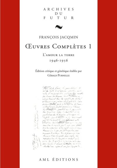 Image de Oeuvres complètes 1. L'Amour la Terre - 1946-1956