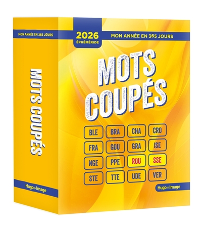 Image de Mon année en 365 jours - 2026 - Mots coupés